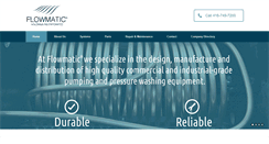 Desktop Screenshot of flowmatic.ca