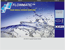 Tablet Screenshot of flowmatic.net